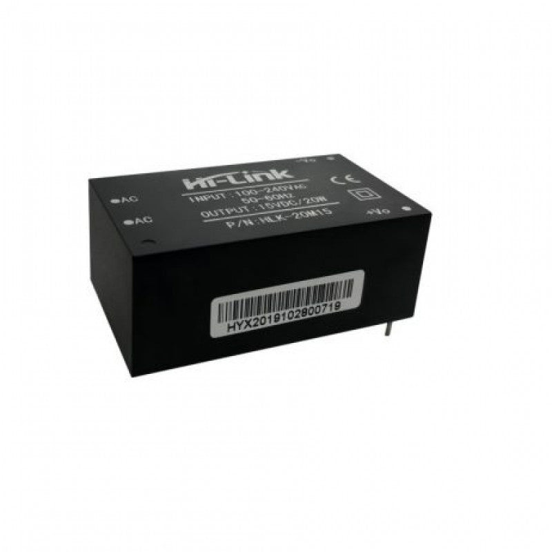 Hi-Link 15V/20W AC to DC Power Supply Module, HLK-20M15