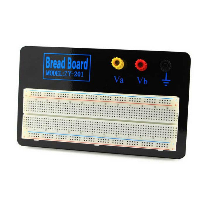 ZY-201 Solderless Breadboard with 830 Points