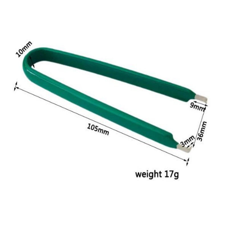 Green Insulation Clip Welding Auxiliary Tool with U-Type IC Extractor