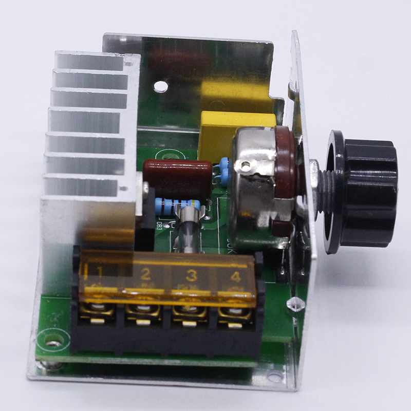 4000W High-Power Electronic Thyristor Regulator for Dimming Speed Control with Shell