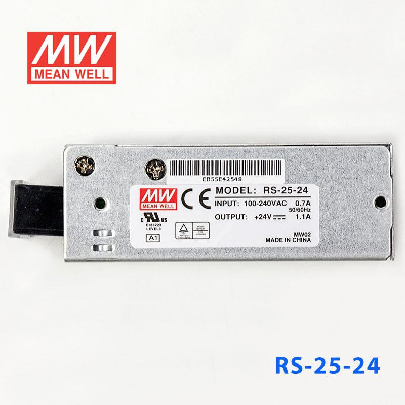 Mean Well SMPS RS-25-24 - 24V 1.1A - 26W Metal Power Source