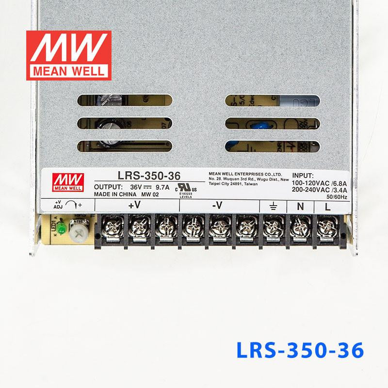 Mean Well SMPS - LRS-350-36 - Metal Power Supply - 36V 9.7A - 349.2W