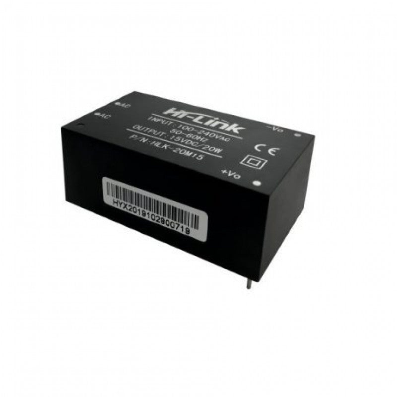 Hi-Link 15V/20W AC to DC Power Supply Module, HLK-20M15