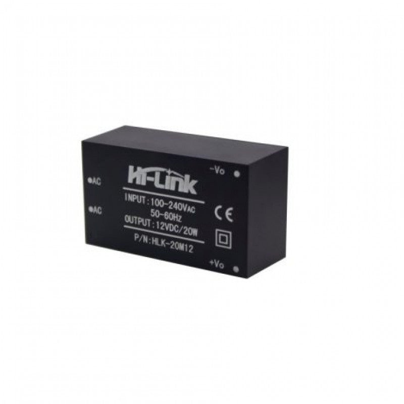 Hi-Link 12V/20W AC to DC Power Supply Module, HLK-20M12