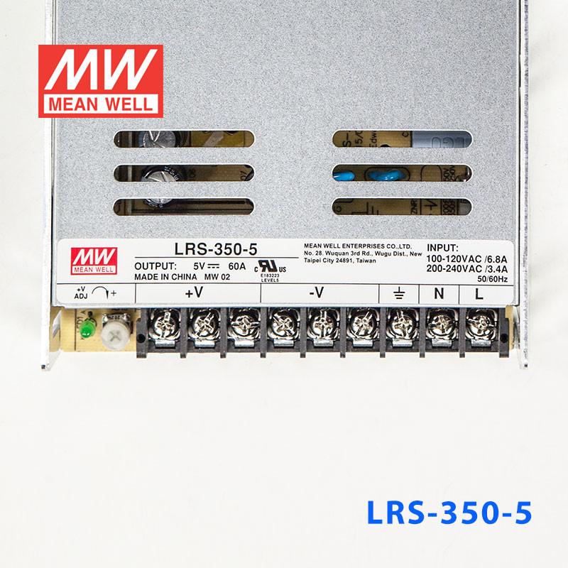 Mean Well SMPS - LRS-350-5 - 5V 60A - 300W Metal Power Supply