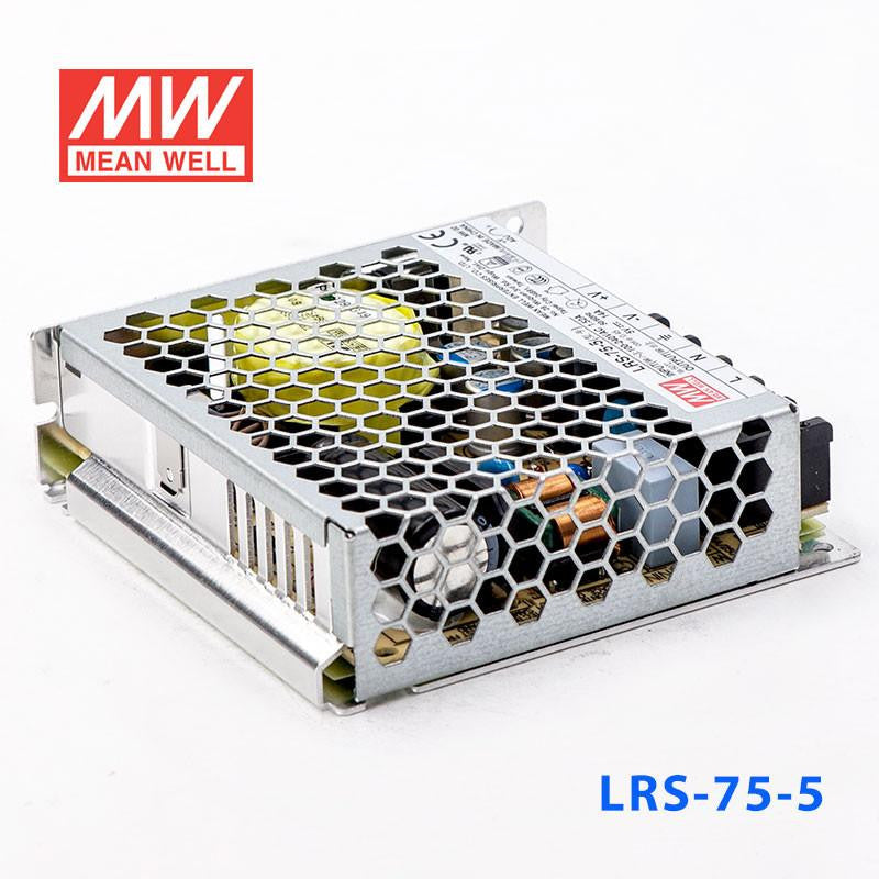 LRS-75-5 Mean Well SMPS - Metal Power Supply - 5V, 14A, 70W