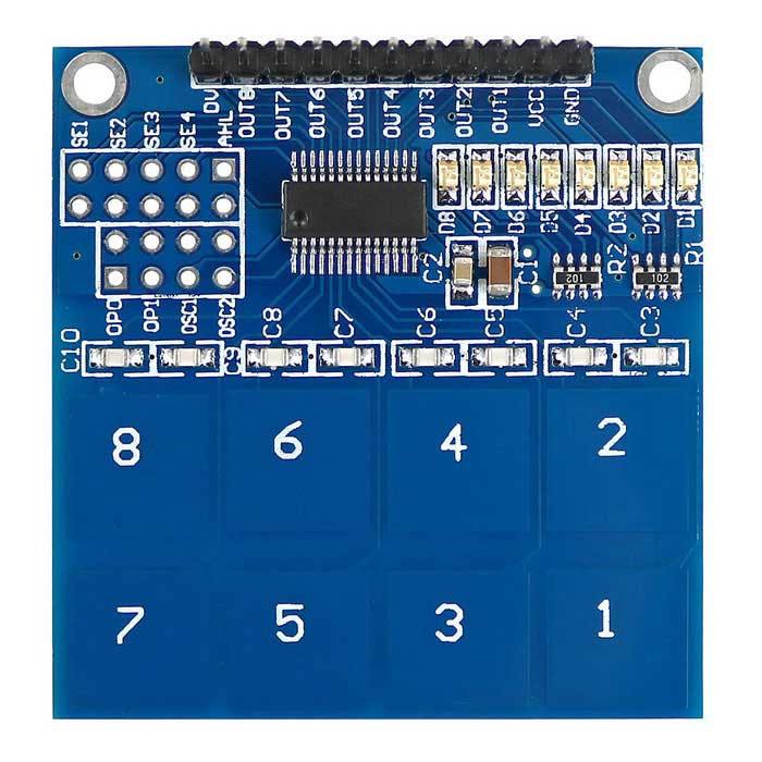 Capacitive 8-Channel Touch Pad Sensor TTP226