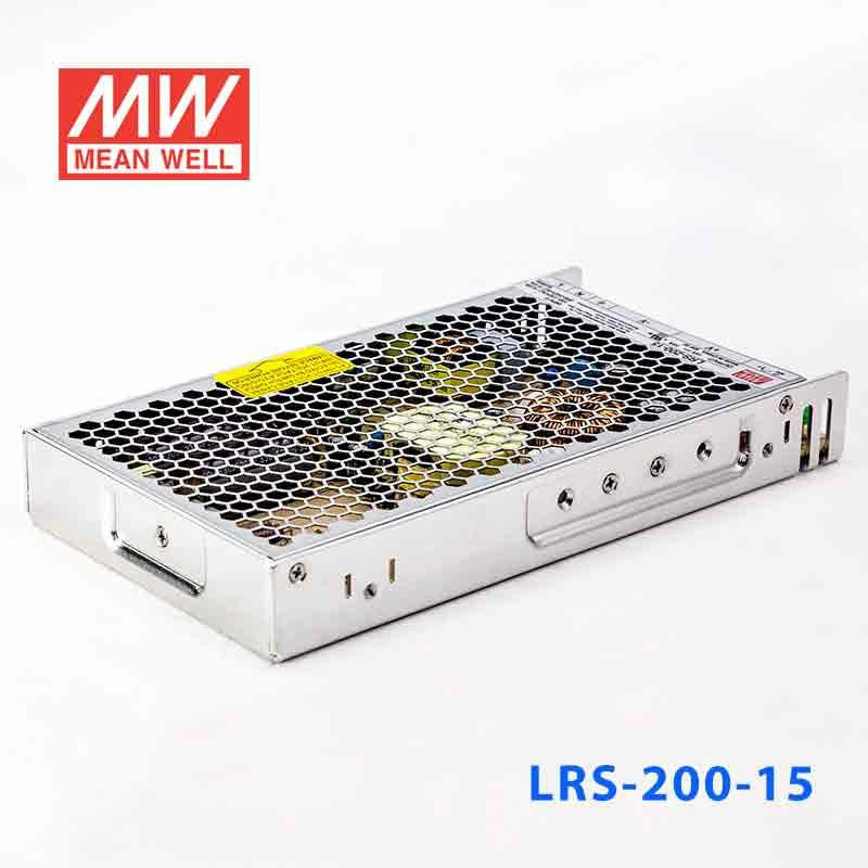 Mean Well SMPS - LRS-200-15 - 15V 14A - 210W Metal Power Supply