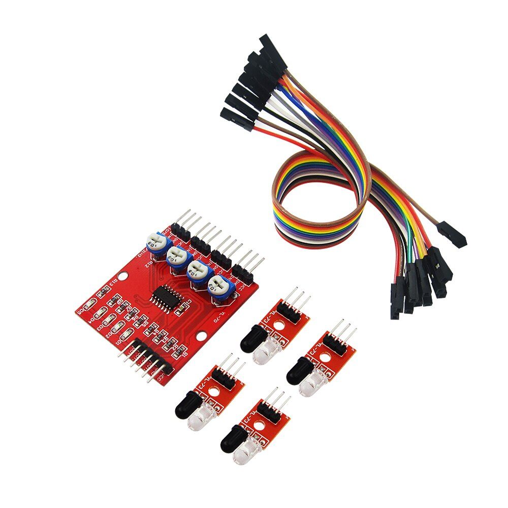 4-CH Infrared Line Sensor Unit