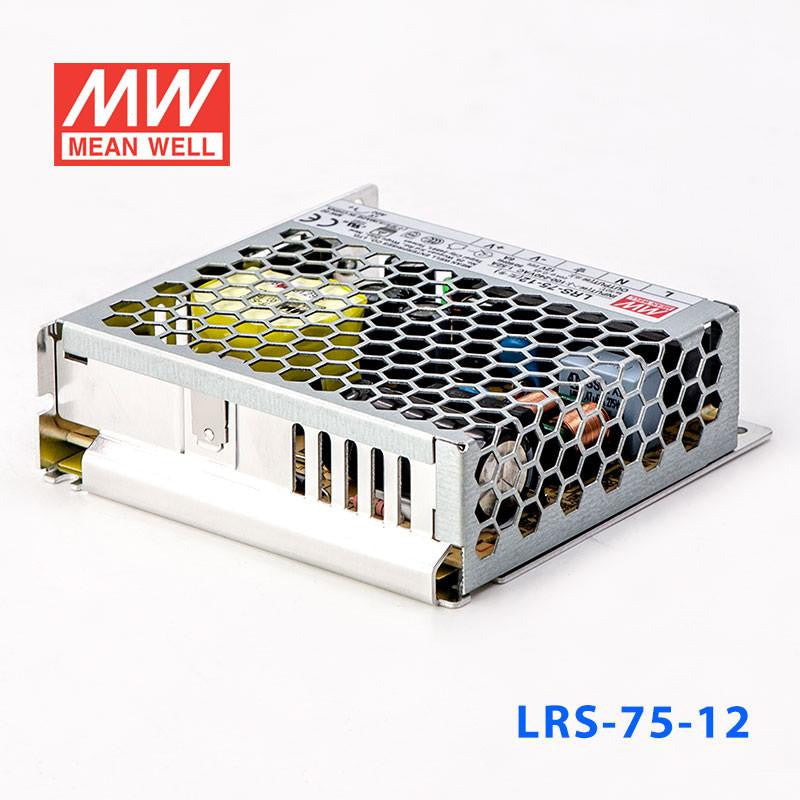 Mean Well SMPS - LRS-75-12 - 12V 6A - 72W Metal Power Supply