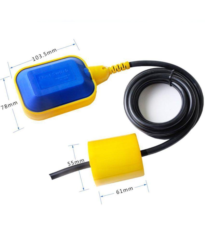 With a two-meter wire, the float switch sensor for the water level controller