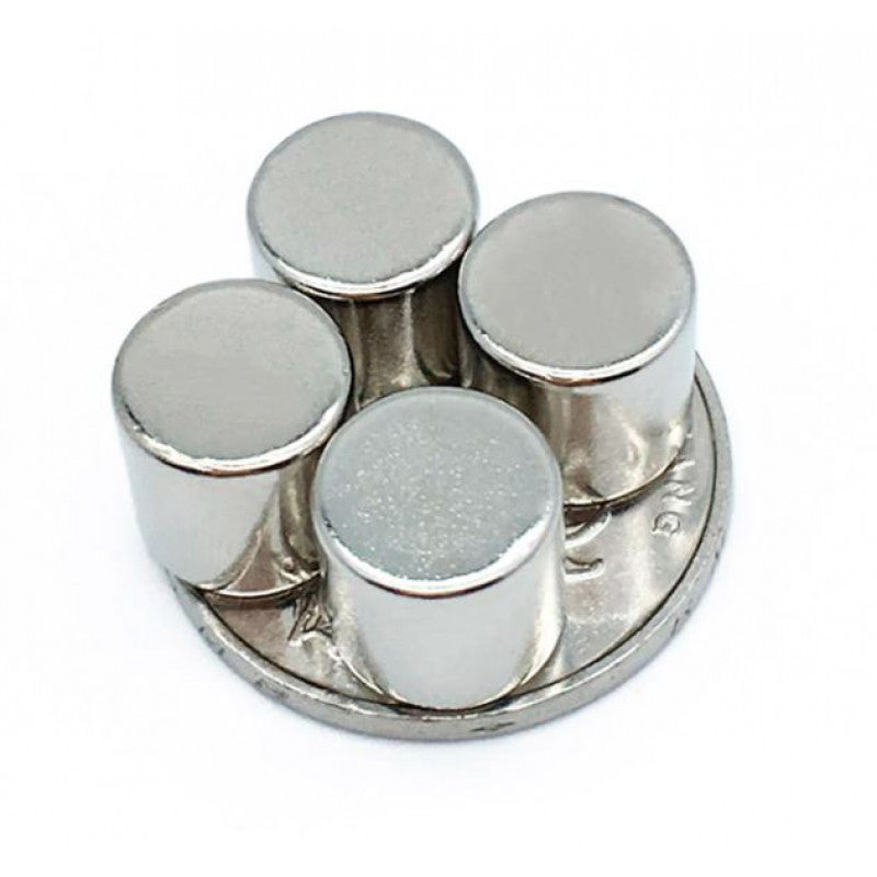 6mm x 6mm (6x6 mm) Neodymium Cylindrical Strong Magnet