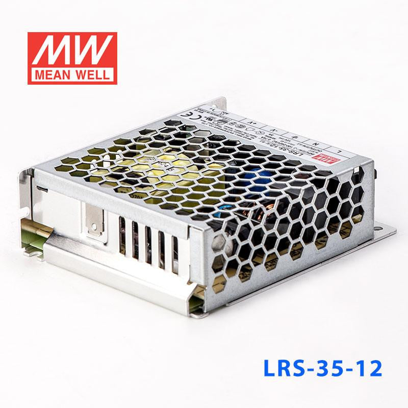 Mean Well SMPS - 12V 3A - 36W Metal Power Supply - LRS-35-12