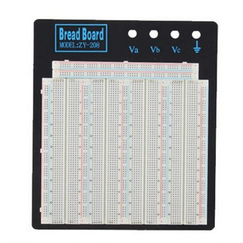 Solderless Breadboard ZY-208 3220 Points - 4 Pieces 830 Points MB-102