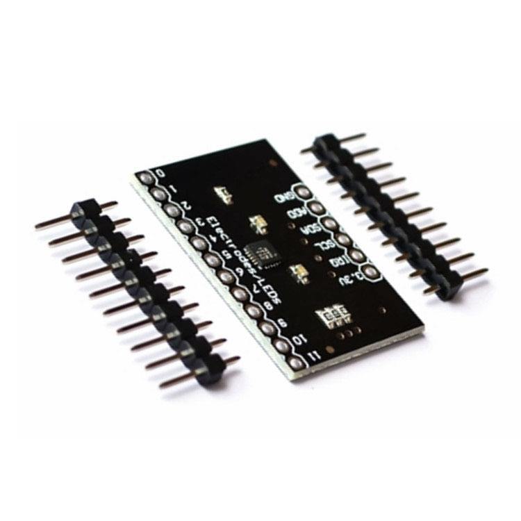 MPR121: I2C Interfaced 12-Channel Capacitive Touch Sensor Controller Module