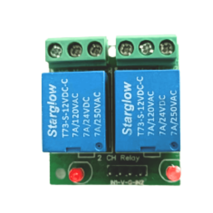 Two Channel 12V Relay Board