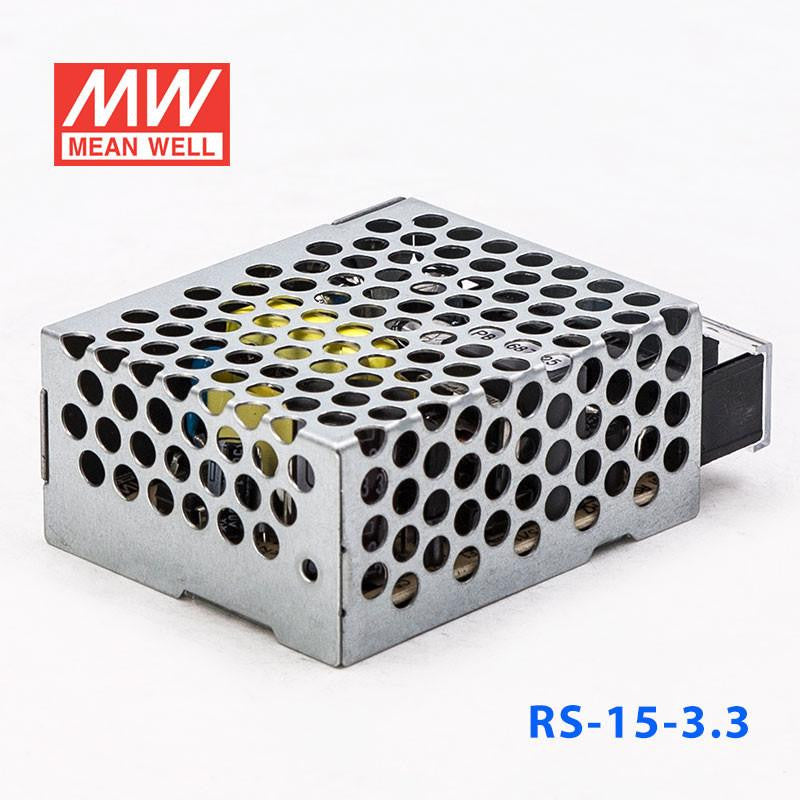 Mean Well SMPS RS-15-3.3 3.3V 3A - 9.9W Metal Power Source