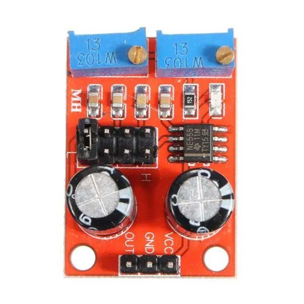 Adjustable Duty Cycle and Pulse Frequency Module NE555