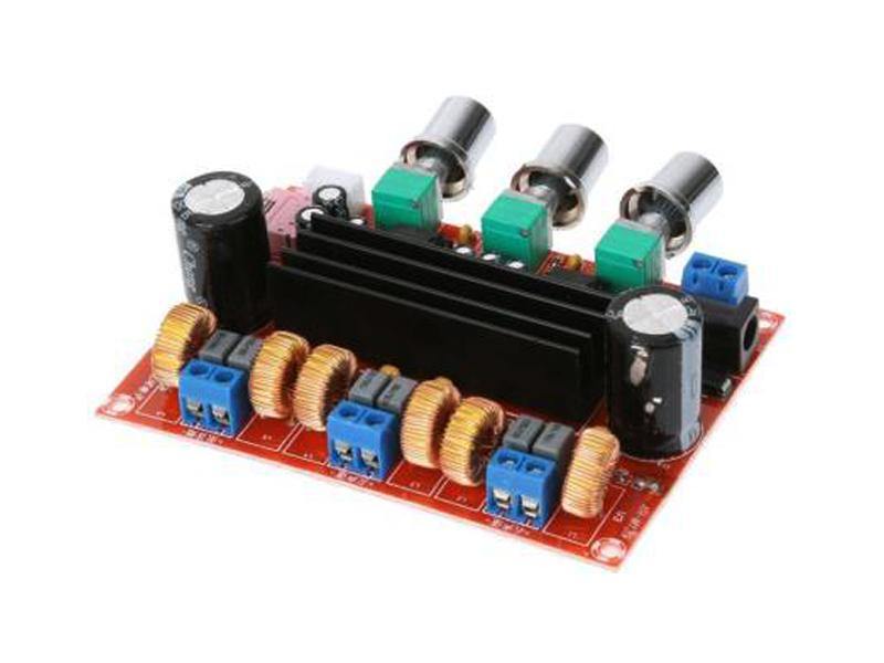 Digital Subwoofer Amplifier Board with Three Channels