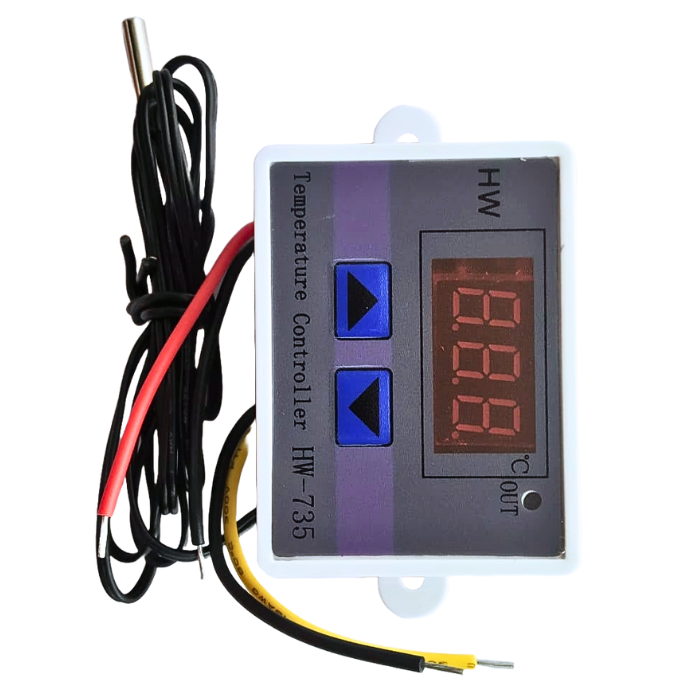 XH-W3001 Multifunctional Water-Resistant Sensor Probe Mini Thermostat Switch with Water-Resistant Led Digital Microcomputer Temperature Controller 10A (Max)