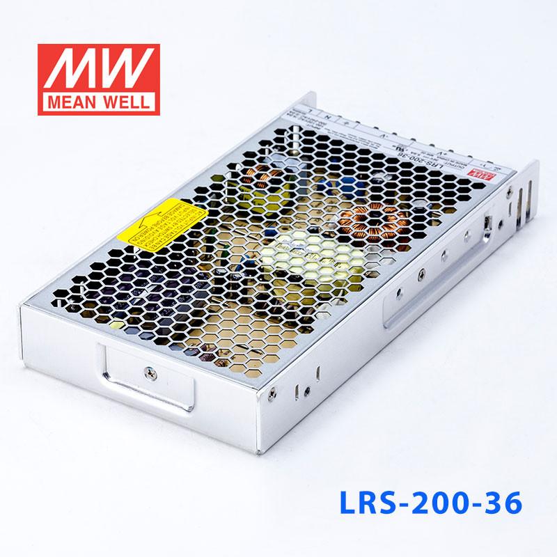 Mean Well SMPS - LRS-200-36 - 36V 5.9A - 212.4W Metal Power Supply