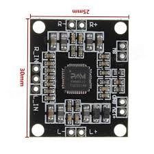 PAM8610 Board for Digital Amplifier.