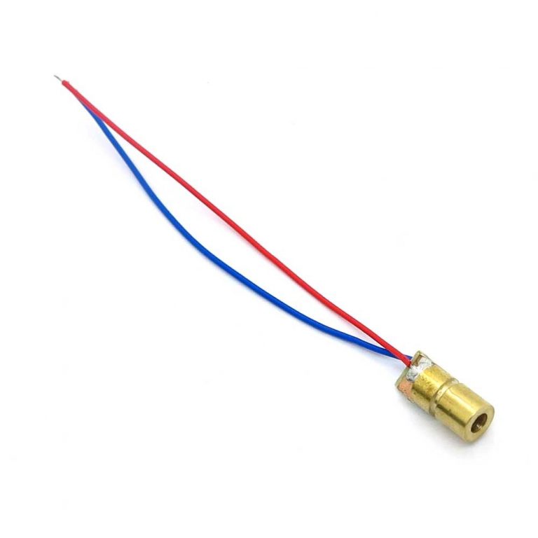 650nm 6mm Mini Laser Dot Diode Module with 5V DC