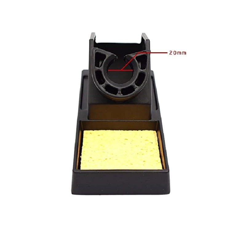 Support Stand for 936 Aluminum Alloy Soldering Iron with Cleaning Sponge