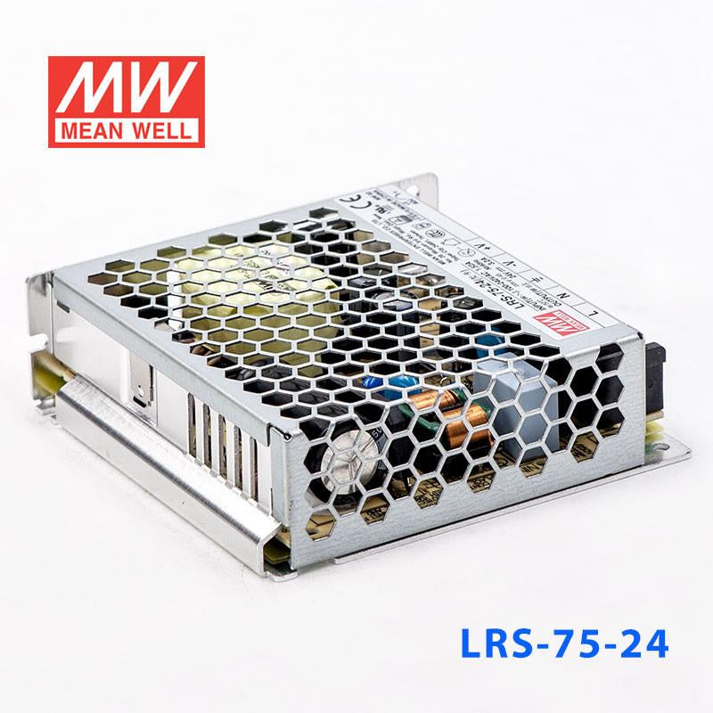 LRS-75-24 Mean Well SMPS Metal Power Supply, 24V, 3.2A, 76.8W