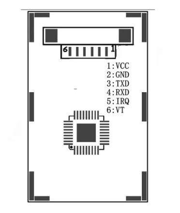 R300 Capacitive Fingerprint Module with UART Interface