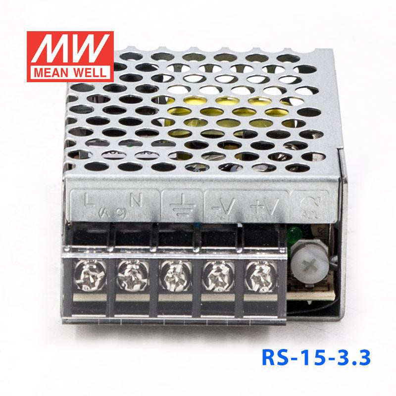 Mean Well SMPS RS-15-3.3 3.3V 3A - 9.9W Metal Power Source