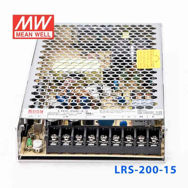 Mean Well SMPS - LRS-200-15 - 15V 14A - 210W Metal Power Supply