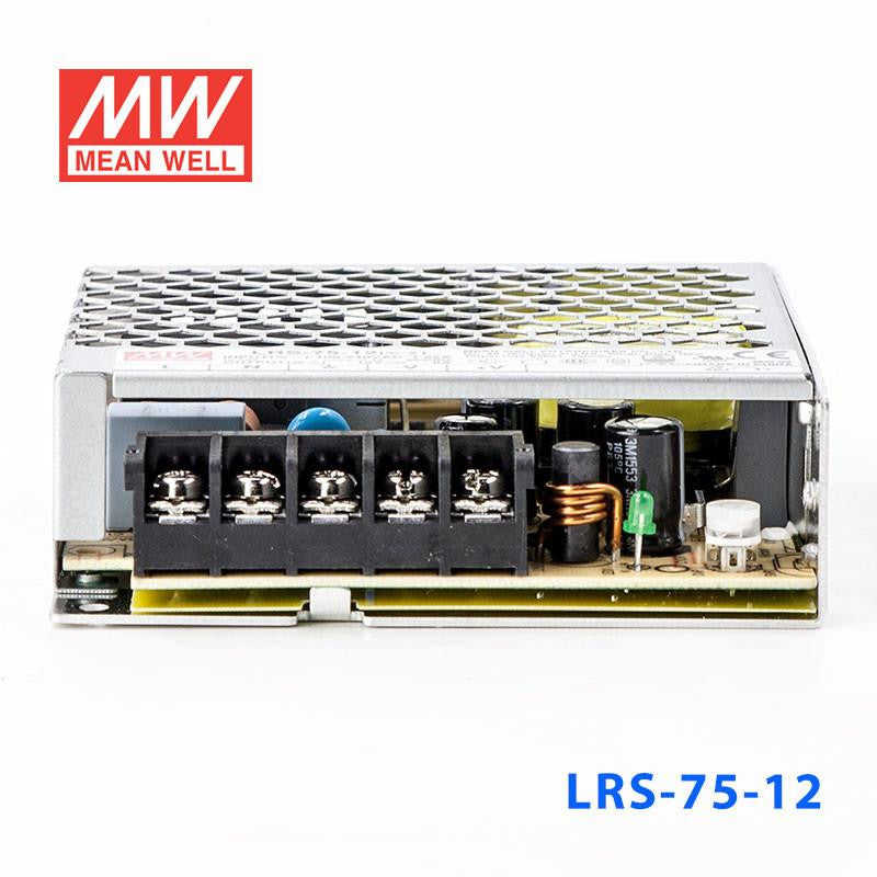 Mean Well SMPS - LRS-75-12 - 12V 6A - 72W Metal Power Supply