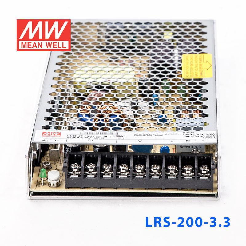 Mean Well SMPS - 3.3V 40A - 132W Metal Power Supply - LRS-200-3.3