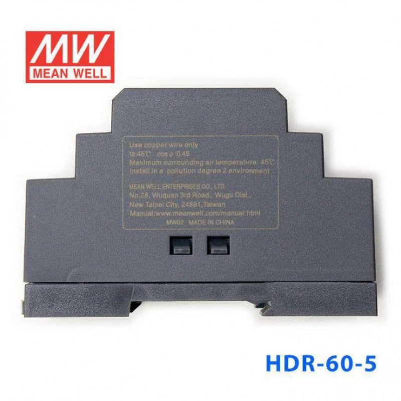 HDR-60-5 Mean well SMPS - Din Rail Metal Power Supply - 5V 6.5A 32.5W