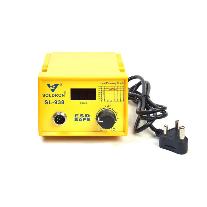 Digital Soldering Station with Temperature Control and Sleep Mode, Soldron 938