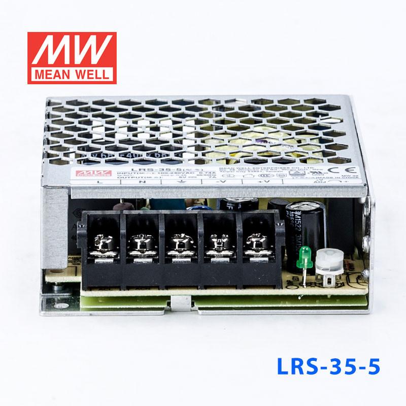 Mean Well SMPS - 5V/7A - 35W Metal Power Supply - LRS-35-5