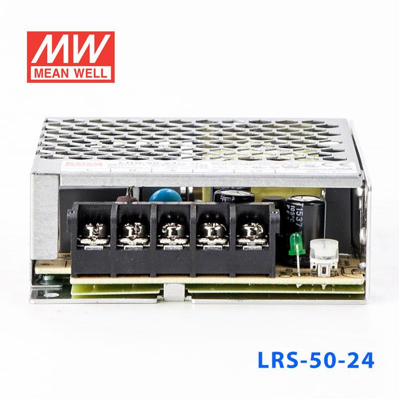 Mean Well SMPS (LRS-50-24) Metal Power Supply, 24V, 2.2A, 52.8W