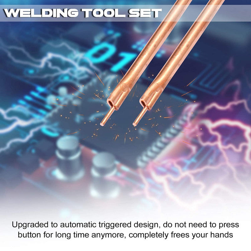 Handmade 12-volt portable battery energy storage Spot welding circuit boards for PCBs