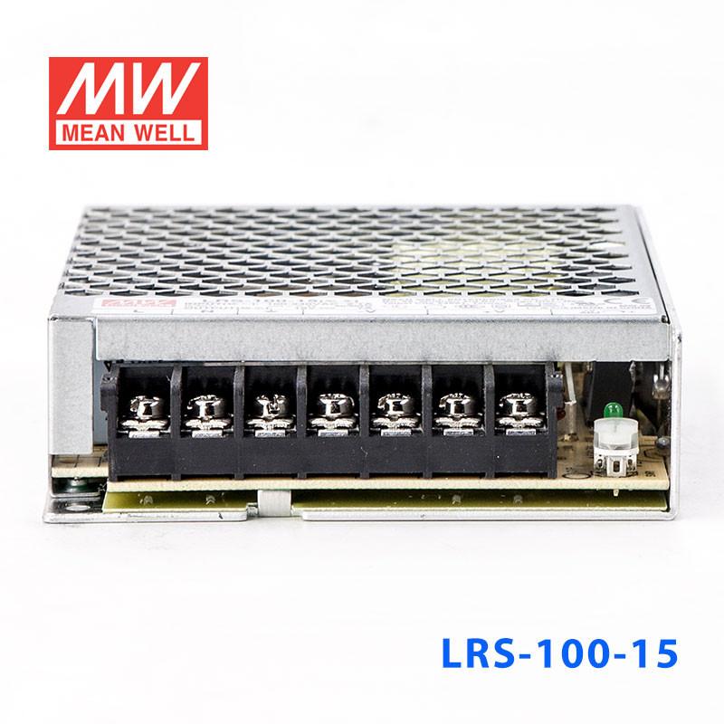 Mean Well SMPS - LRS-100-15 - 15V/7A - 105W Metal Power Supply