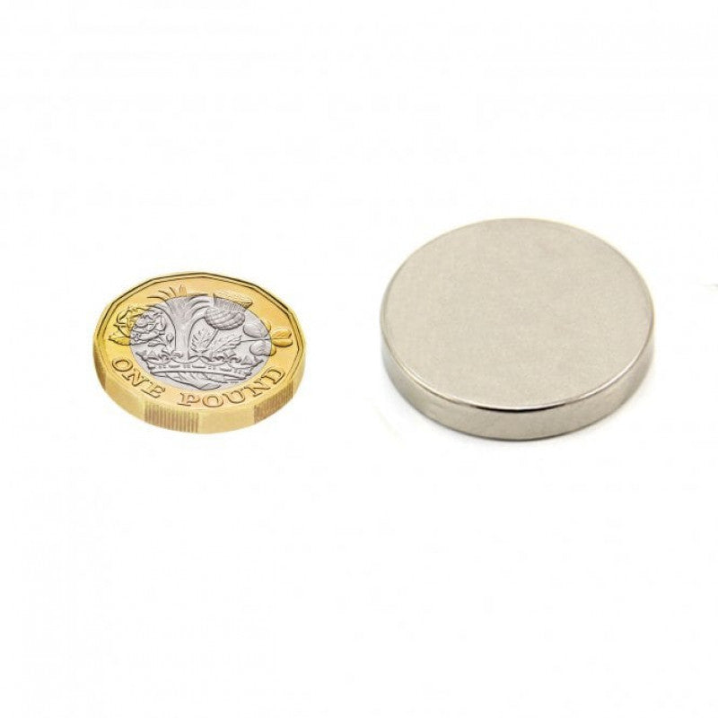 30mm x 5mm (30x5 mm) Neodymium Disc Strong Magnet