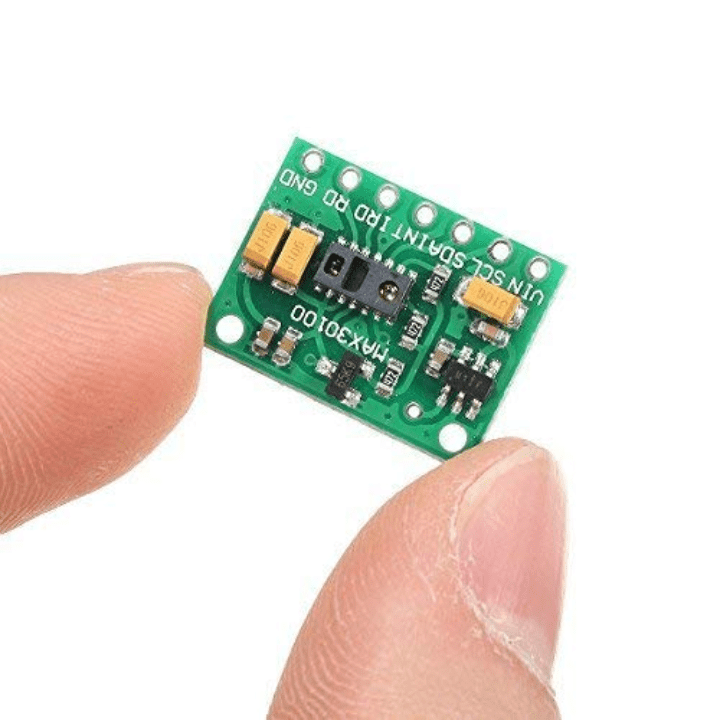 Pulse oximeter and heart rate sensor module MAX30100