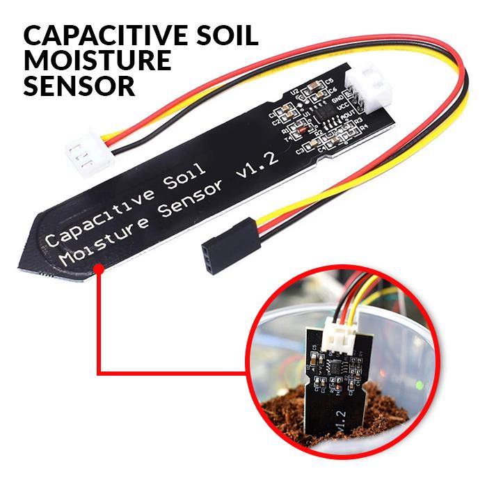 Soil Moisture Analogous Capacitive Sensor