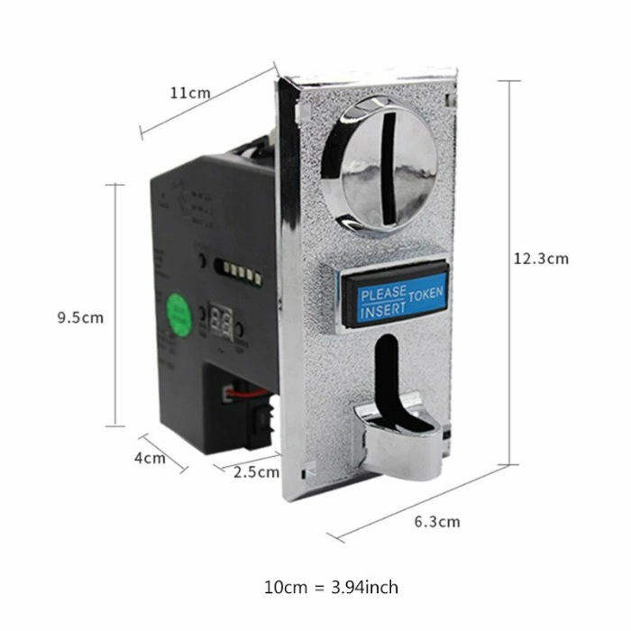 Programmable Multi-Coin Acceptor for Vending Machines