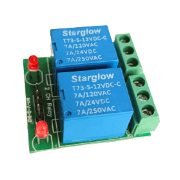 Two Channel 12V Relay Board