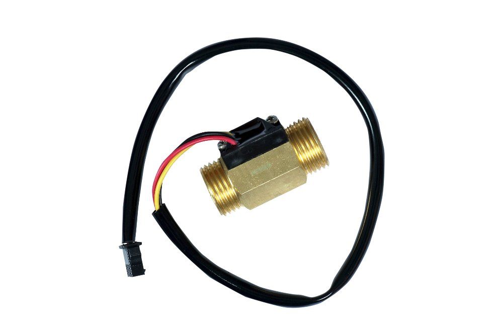 Brass Water Flow Sensor, 1/2-Inch Model SEN-HZ21WI