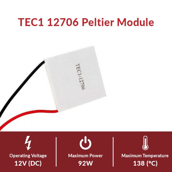 The Peltier Module TEC1 12706