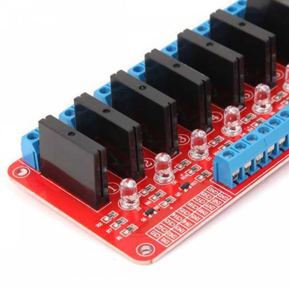 8-channel, 5 volt SSR module