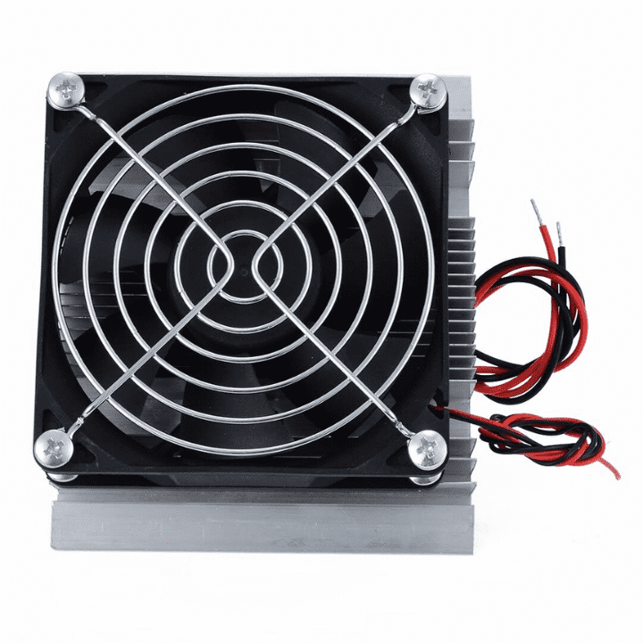 Without the TEC-12706 Peltier, a DIY kit for a thermoelectric Peltier refrigeration cooling system