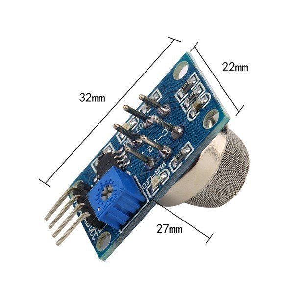 Methane (CNG) gas detector module: MQ-4 Natural Gas Sensor Module